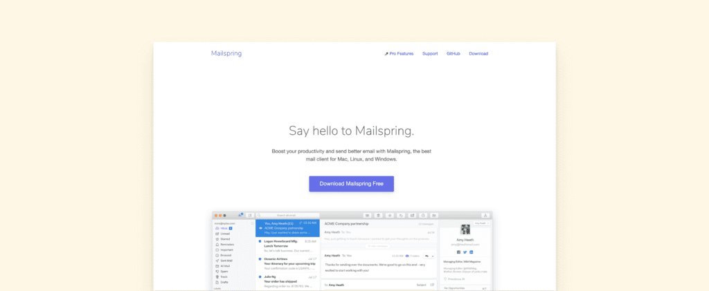 best mail client for mac uk